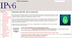 Desktop Screenshot of ipv6ve.info